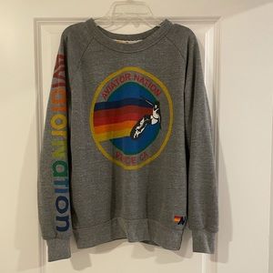 Aviator nation crew neck
